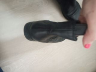 Botines negros mujer zara t38