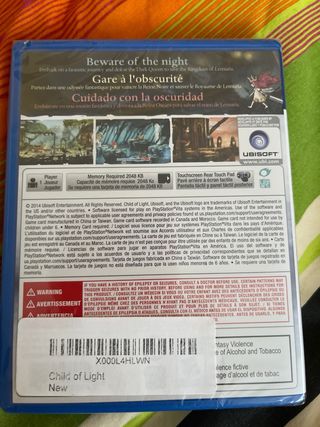 Child of light psvita 