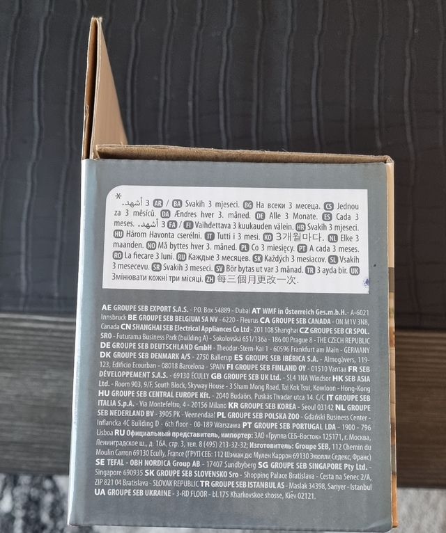 Filtri per aspirapolvere rowenta