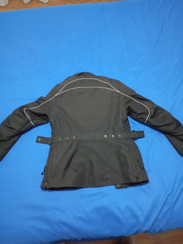 Chaqueta moto mujer