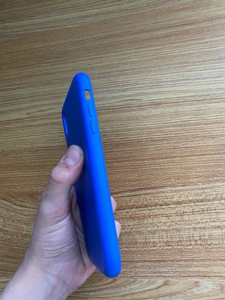 Funda iPhone Xr azul