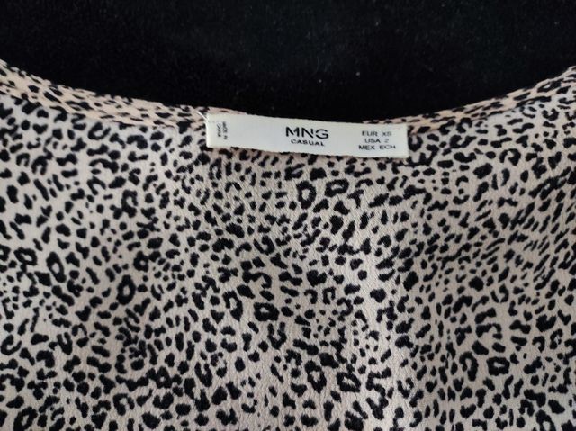 Vestido mini leopardo