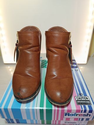  Botines marrones 