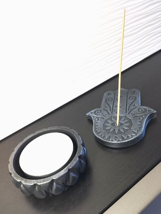 Coppia Portaincenso Mano di Fatima