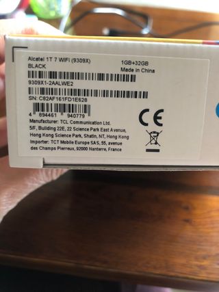 Tablet Alcatel 1 T7 nueva