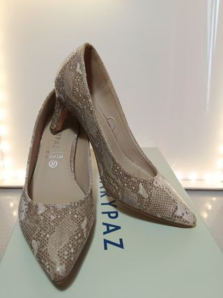 Stiletos animal print de Marypaz