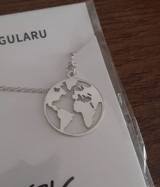 Collar Mundo Plata SINGULARU