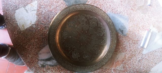 Bandejas Árabe Berebere Bronce. 3 unidades