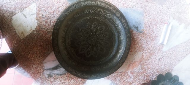 Bandejas Árabe Berebere Bronce. 3 unidades