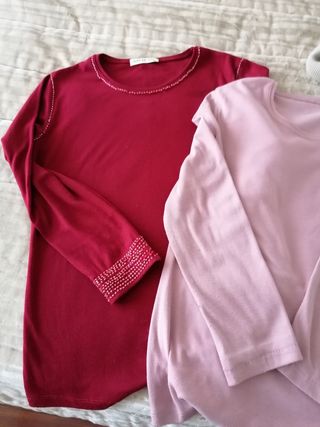 Dos camisetas manga larga