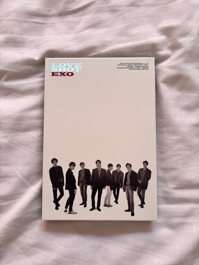EXO álbum “LOVE SHOT” Shot version