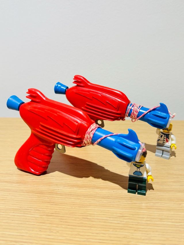 PISTOLA MUELLE 1970 JUGUETES QUIOSCO