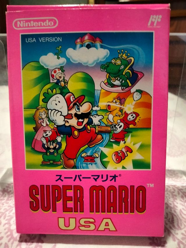 Super Mario Bros famicon.