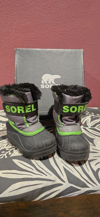 Botas SOREL nieve, talla 24.