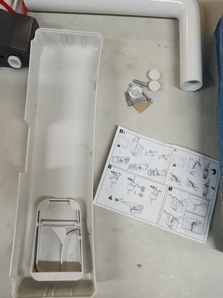Caja Delta 2 WC exterior 3/9 L con desagüe doble