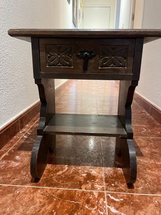 Conjunto mesas de madera