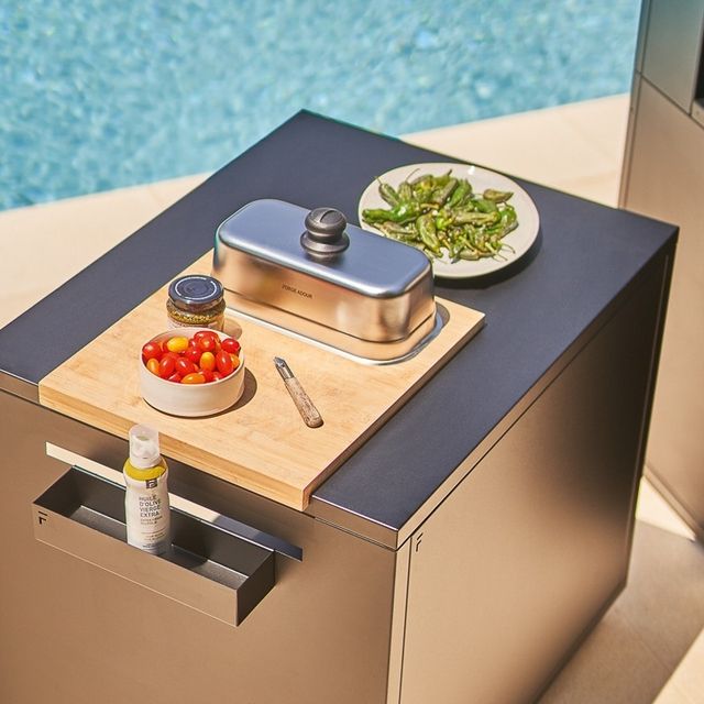 Campana rettangolare in acciaio inox