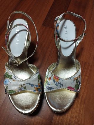 Scandali con tacco alto vintage n.38