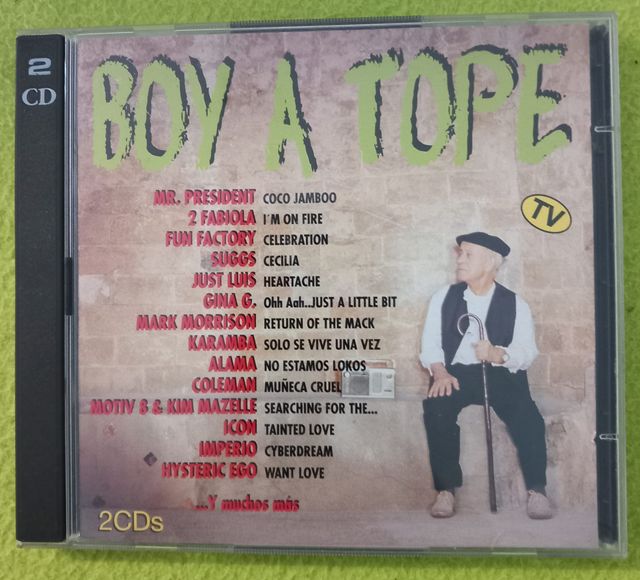 2 CD'S BOY A TOPE