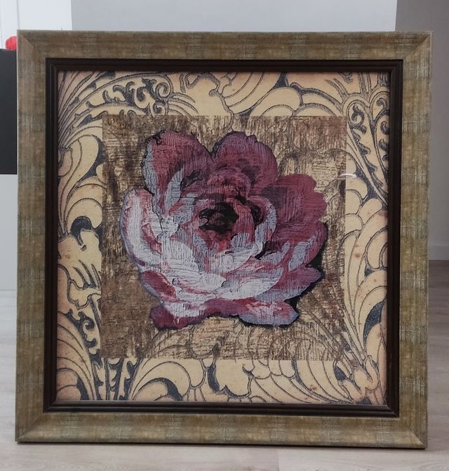 Cuadro decoración 100x100 .