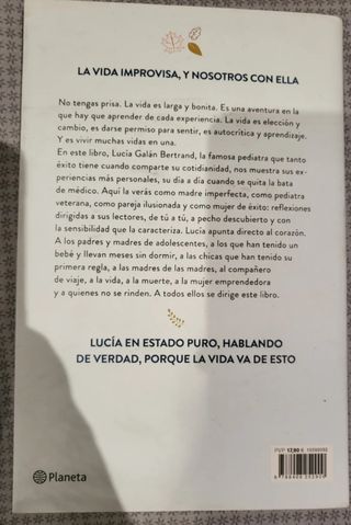 Libro "La vida va de esto" 