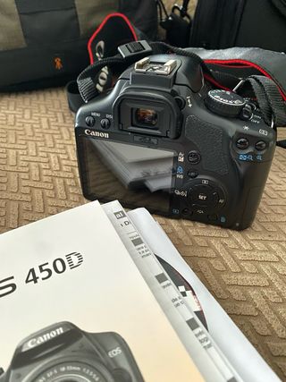 Camara Reflex Canon Eos 450D