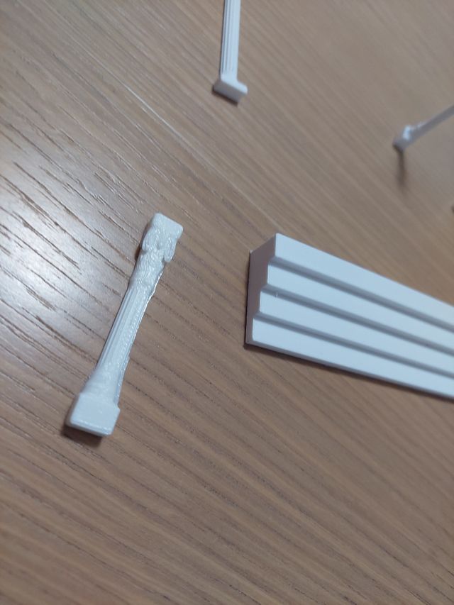 Columnas romanas,u otras, belen, maqueta