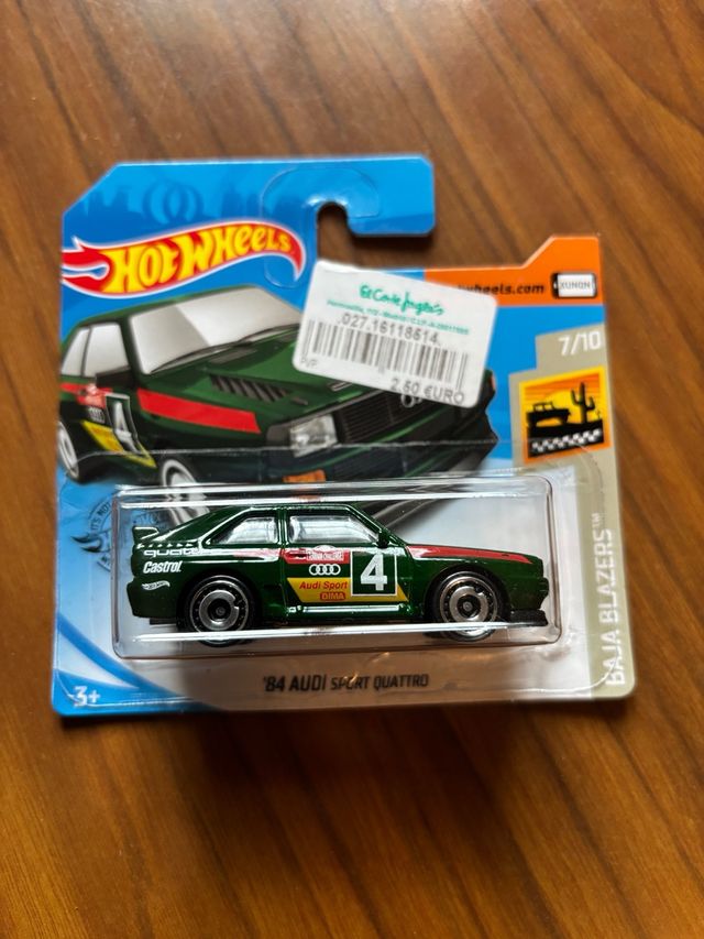 Hot Wheels 84 Audi Sport Quattro