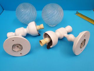 applique lampada a muro parete in legno - 2 PEZZI