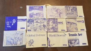 Lote master system sega juegos retro
