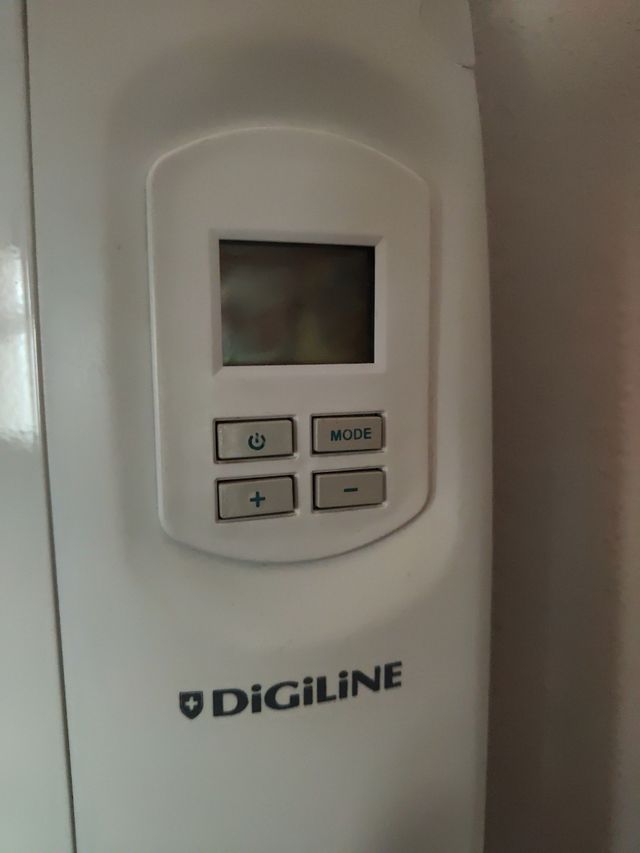 Calefactor eléctrico digiline ral 1000