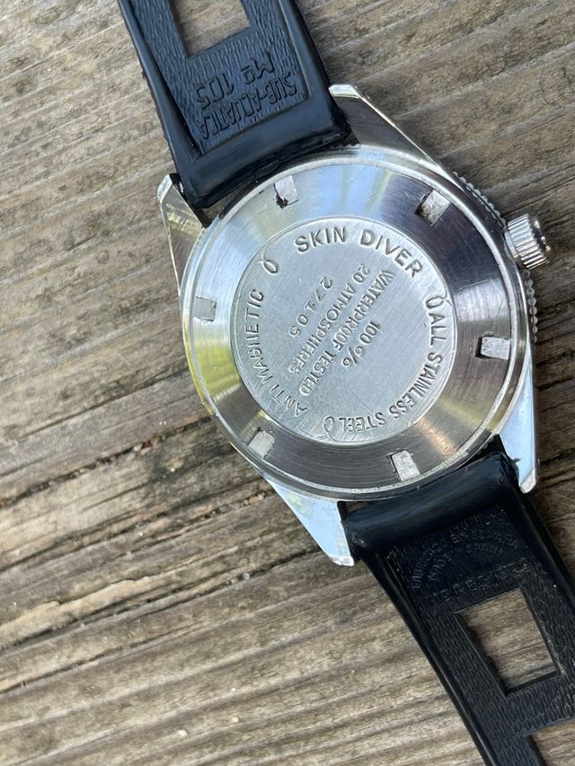 Ado slin diver vintage de acero