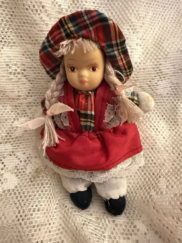 Par muñecas antiguas vintage coleccionables