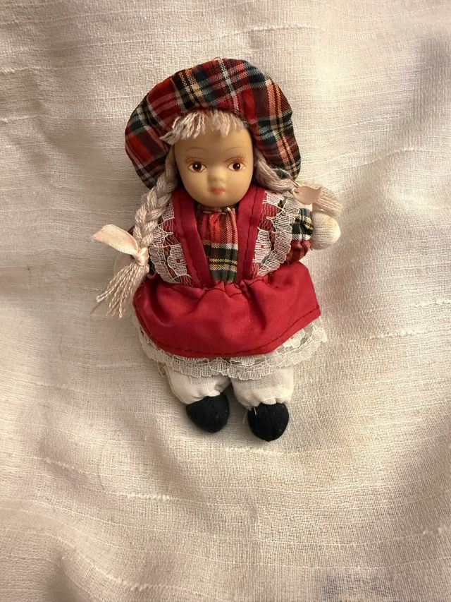 Par muñecas antiguas vintage coleccionables