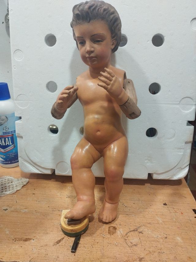 Scultura in legno Virjen de Groria