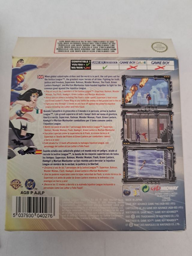 Justice League - In justice for all GBA