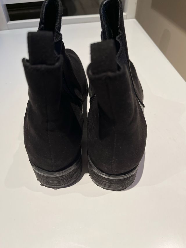 Botin negro Sfera suela antideslizante