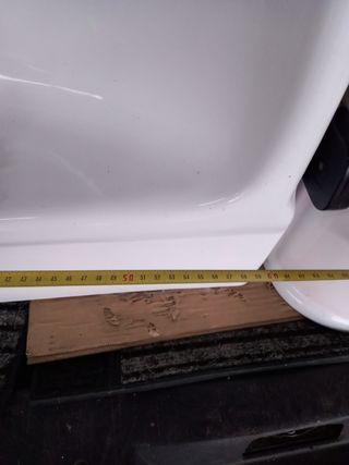 Lavabo y pie marca Roca  