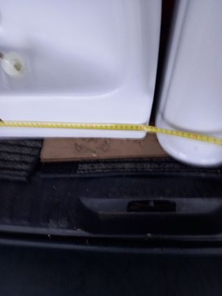 Lavabo y pie marca Roca  