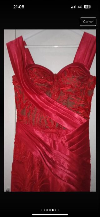 Vestido de fiesta gitana