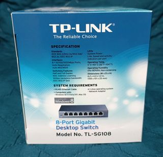 Switch Tp-Link 8 puertos 1000 Mbps 