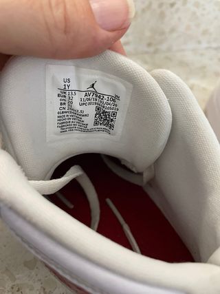 Botitas jordan niño