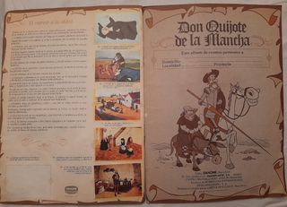Album Don Quijote de la Mancha Danone