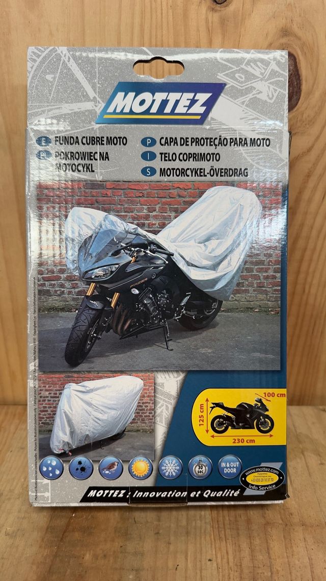 Mottez XL capa protetora para bicicletas e motos