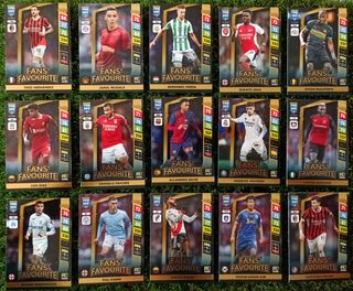 Lote 15 cromos Fans Favourite FIFA ADRENALYN XL