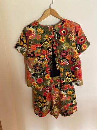 Mono corto de verano estampado 