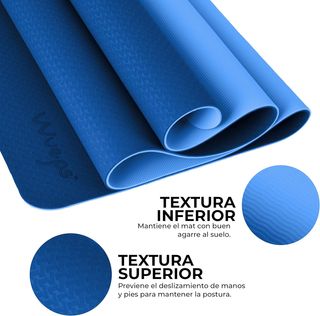Esterilla Deporte, Yoga, Pilates, incluye bolsa