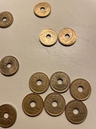 Monedas 25 pesetas