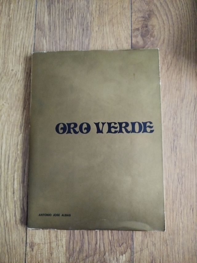 Libro "Oro Verde". Año 1972