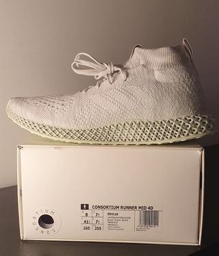 adidas Consortium Runner 4D MidWhite 41.5